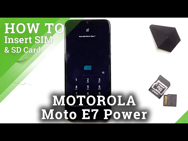 Video thumbnail for How to Insert Nano SIM and Micro SD Card in Motorola Moto E7 Power