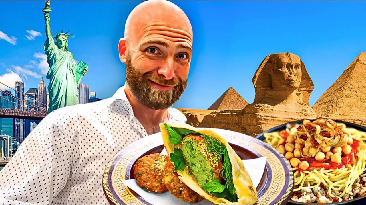 'Video thumbnail for NYC’s Egyptian Feast!! NYC Egyptian Food That’s Fit For A Pharaoh!!'