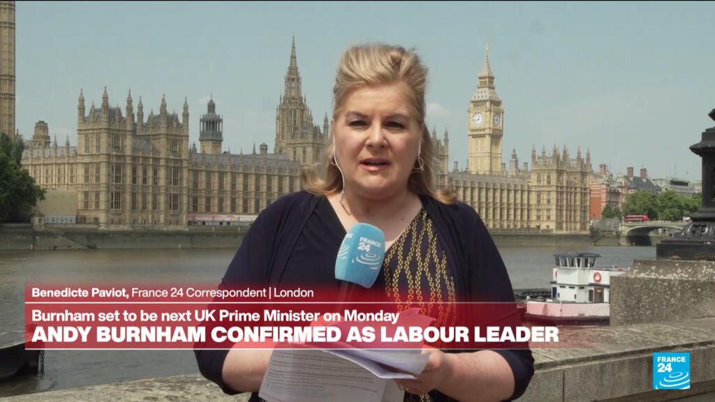Video thumbnail for Incoming British prime minister Andy Burnham hopes to begin 'an era of hope'