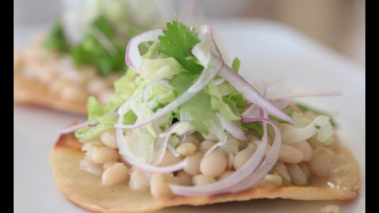 Video thumbnail for Tostada Recipe | Byron Talbott