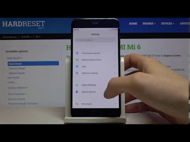 Video thumbnail for How to Allow Developer Options in XIAOMI MI 6 - OEM Unlocking