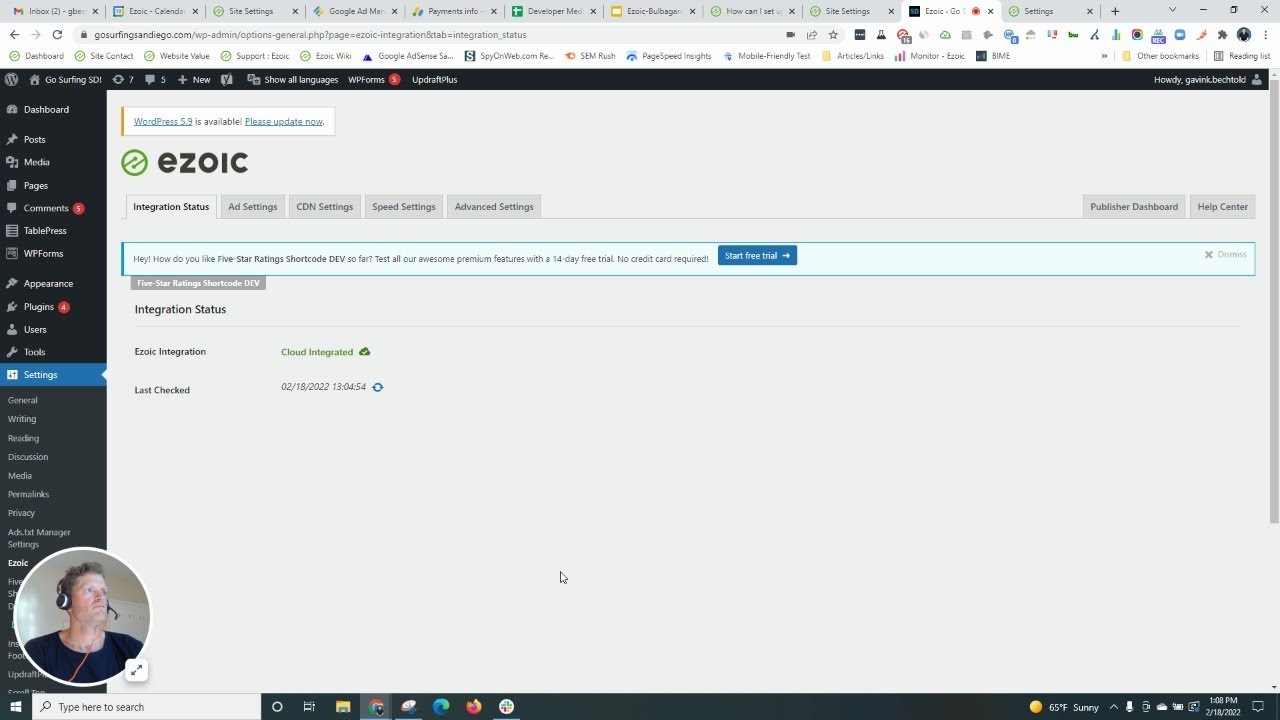 Video thumbnail for Ezoic WordPress Plugin Settings + Extras