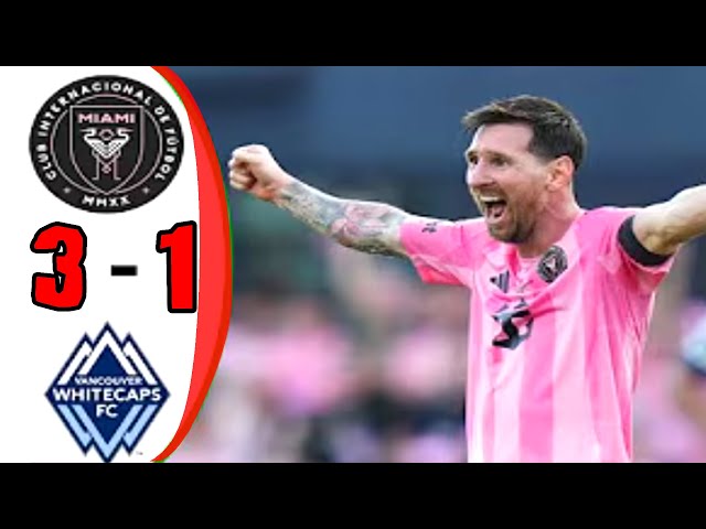 Video thumbnail for Inter Miami vs Vancouver 3 -1 All Goals & Highlights   MLS Cup Final 2025 | HD
