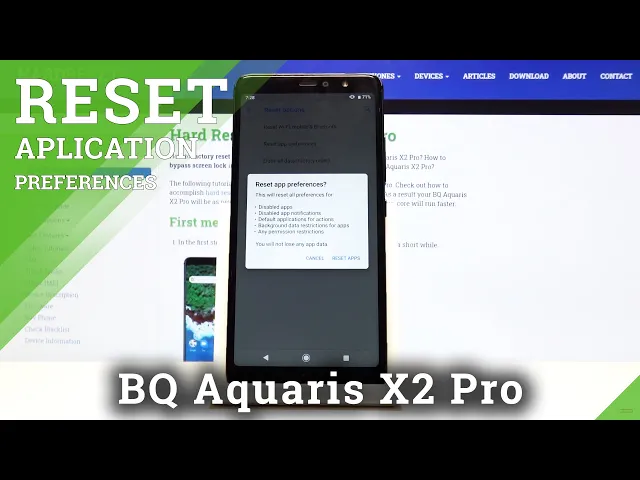 Video thumbnail for How to Reset App on BQ Aquaris X2 Pro – Restore Default Apps