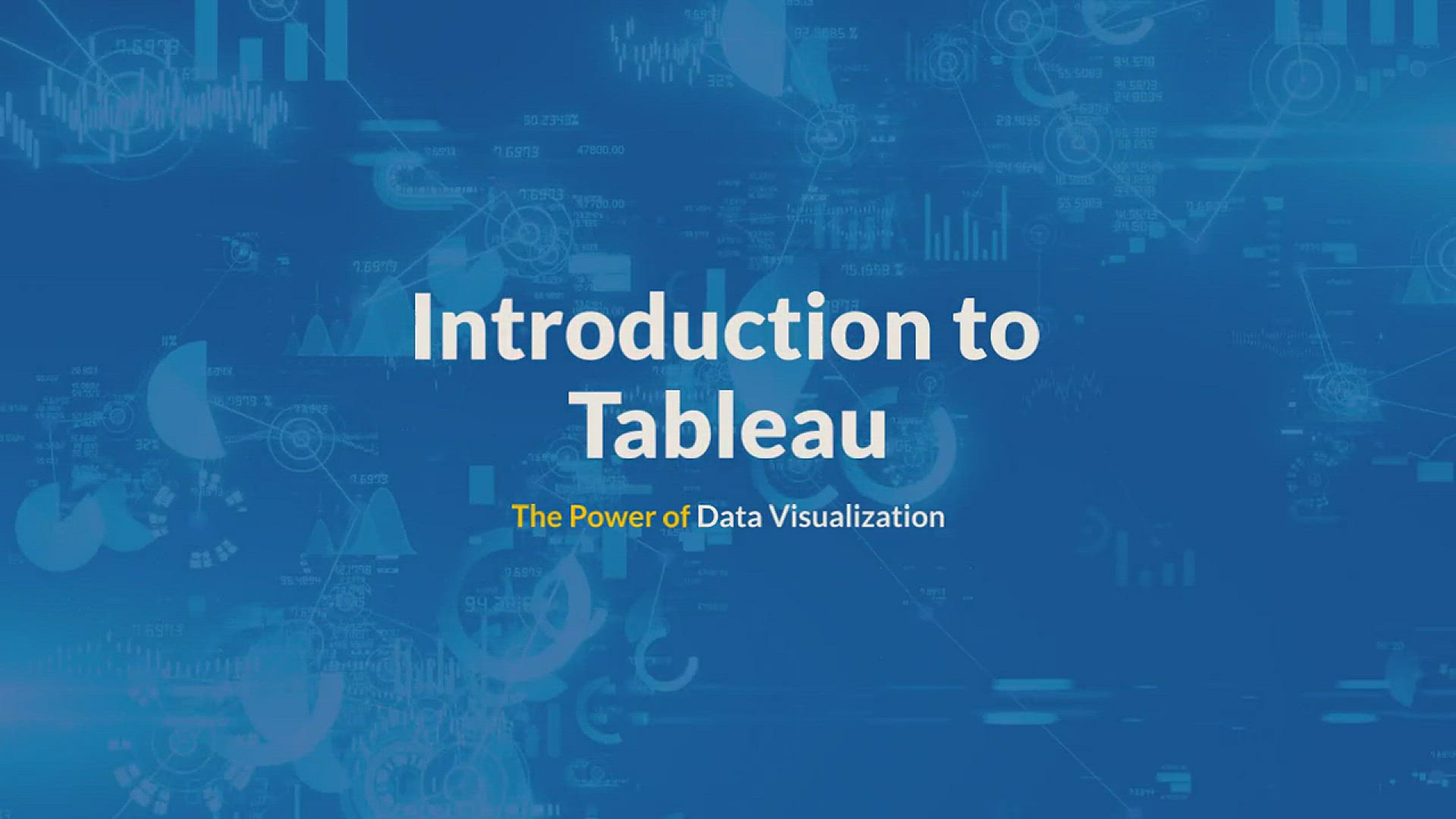 'Video thumbnail for What is Tableau and its Importance in Data Visualization?'