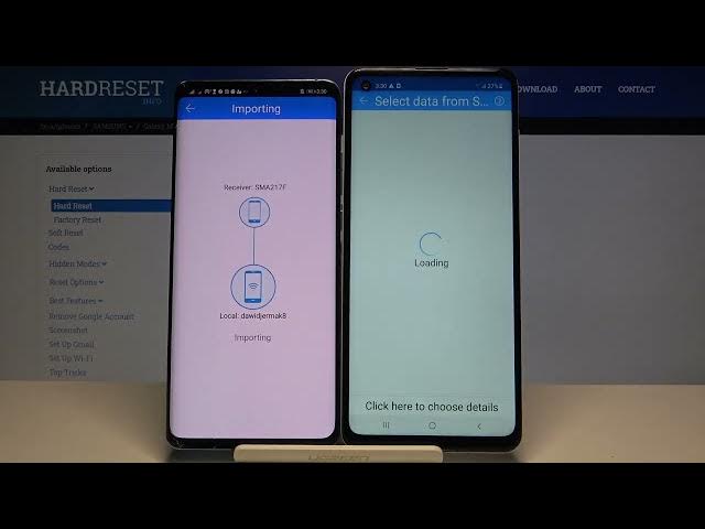 Video thumbnail for How to Copy Data from Old Android Phone to Samsung Galaxy M21s – Transfer Data by CLONEit