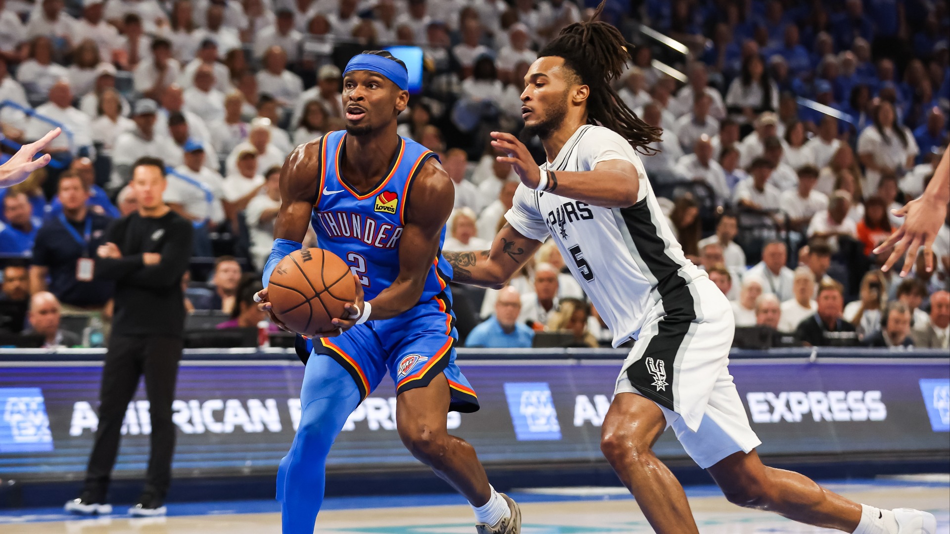 Video thumbnail for Thunder Triumphs in Game 2: NBA Playoff Recap vs. Spurs