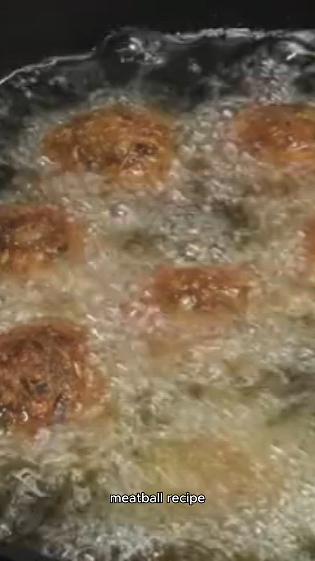 Video thumbnail for meatball recipe