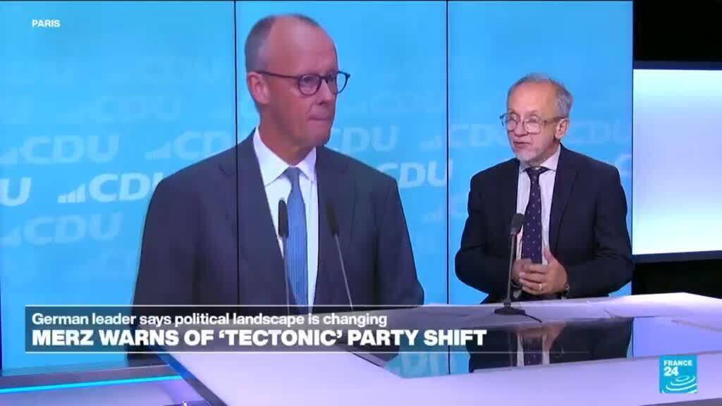 Video thumbnail for What now for Germany's Merz after AfD win?
