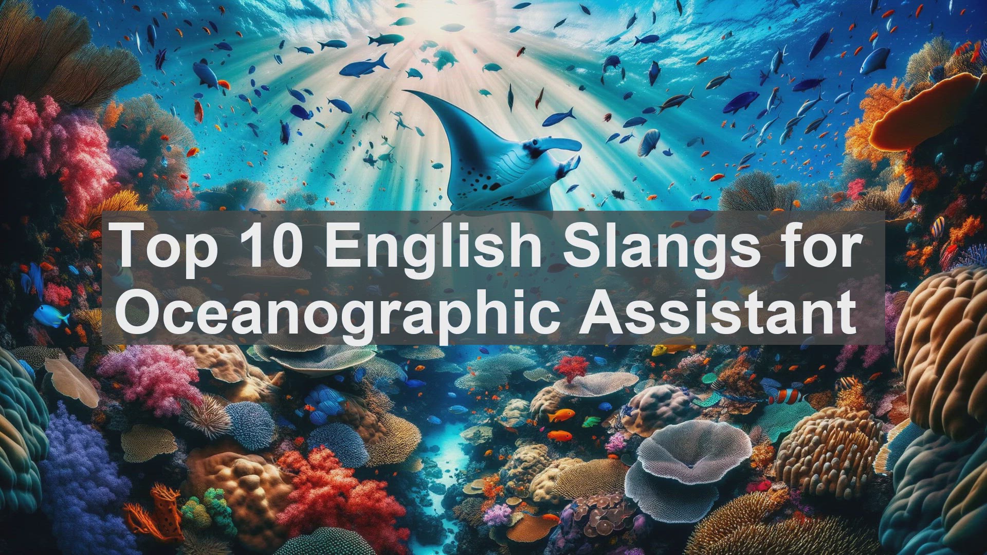 'Video thumbnail for Top 10 English Slangs for Oceanographic Assistant'