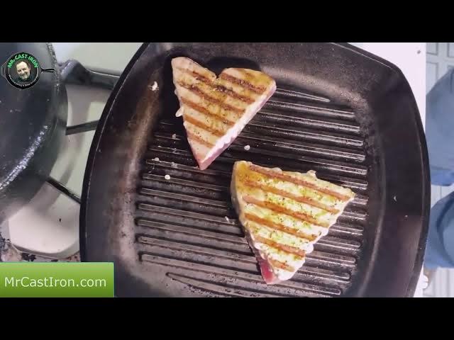 Video thumbnail for Grilled Ahi Tuna Steak