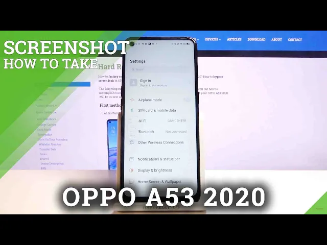 Video thumbnail for How to Take Screenshot in OPPO A53 2020 – Catch Fleeting Content