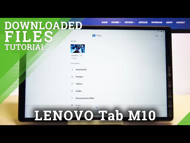 Video thumbnail for How to Find Downloaded Files in LENOVO Tab M10 – Where Are Downloads