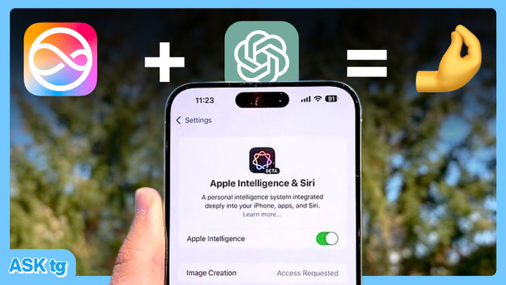 Video thumbnail for Apple Intelligence + ChatGPT | Questions Answered
