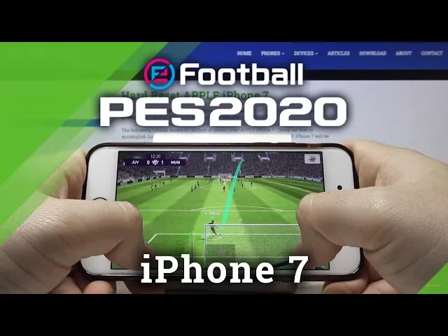 Video thumbnail for How PES works on APPLE iPhone 7 - Pro Evolution Soccer Quality Checkup