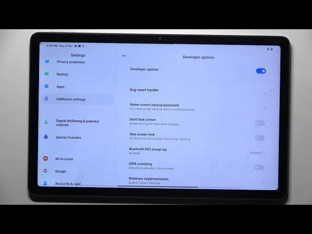 Video thumbnail for How to Enable the Developer Options on the XIAOMI Redmi Pad - Developer Settings
