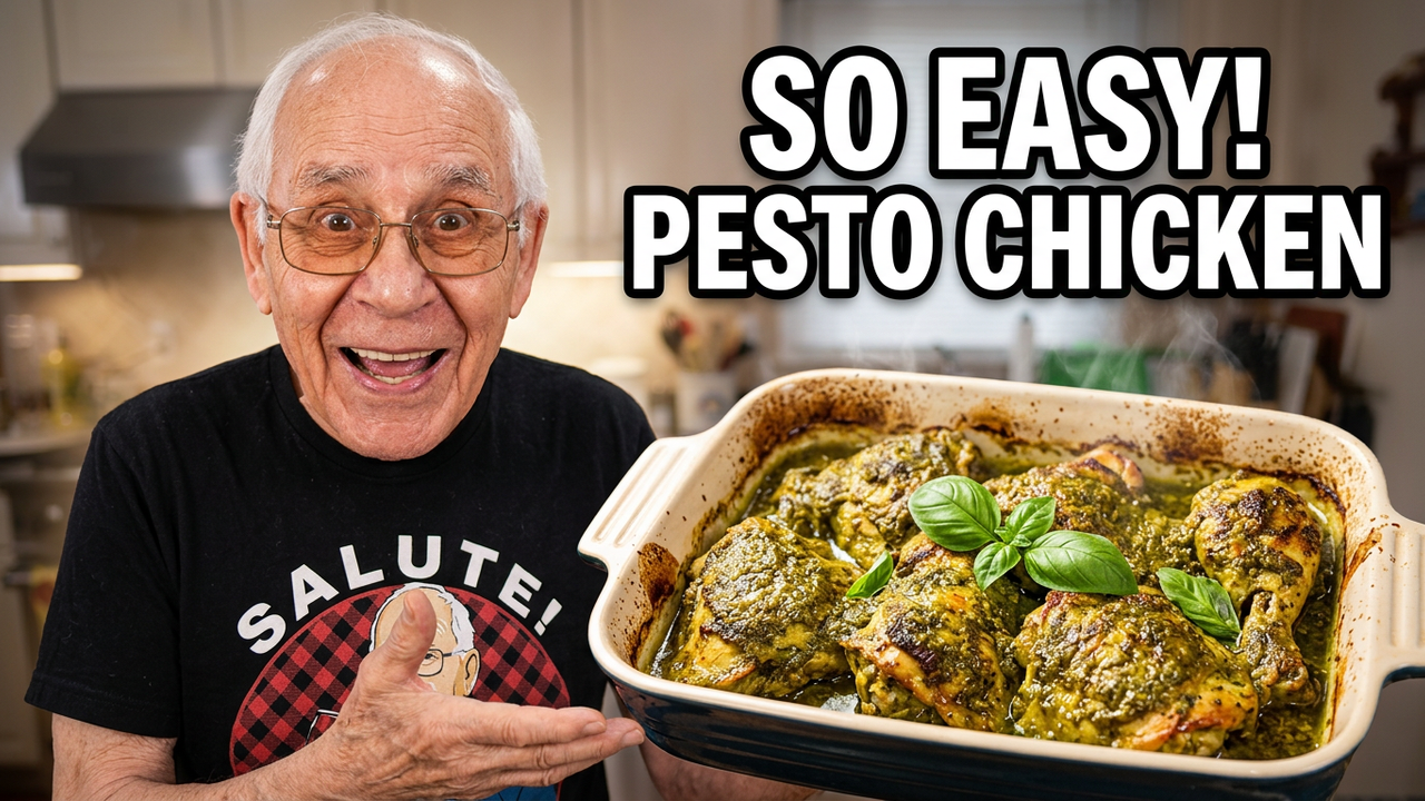 Video thumbnail for Baked Basil Chicken