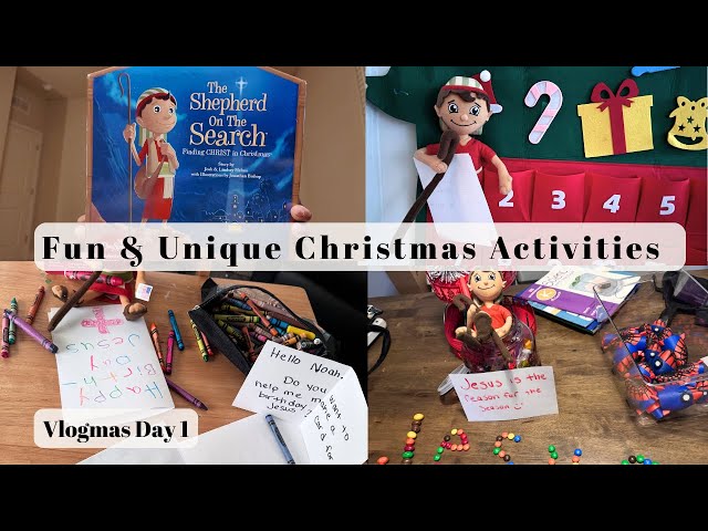 Video thumbnail for Shepherd on The Search Advent Devotional & Countdown Calendar: 12 Days of Christmas | Vlogmas Day 1