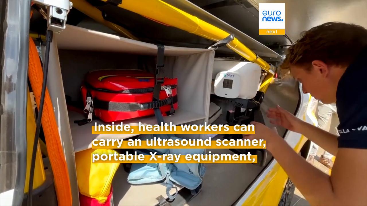 Video thumbnail for Kenya tests solar-powered ambulance for remote communities