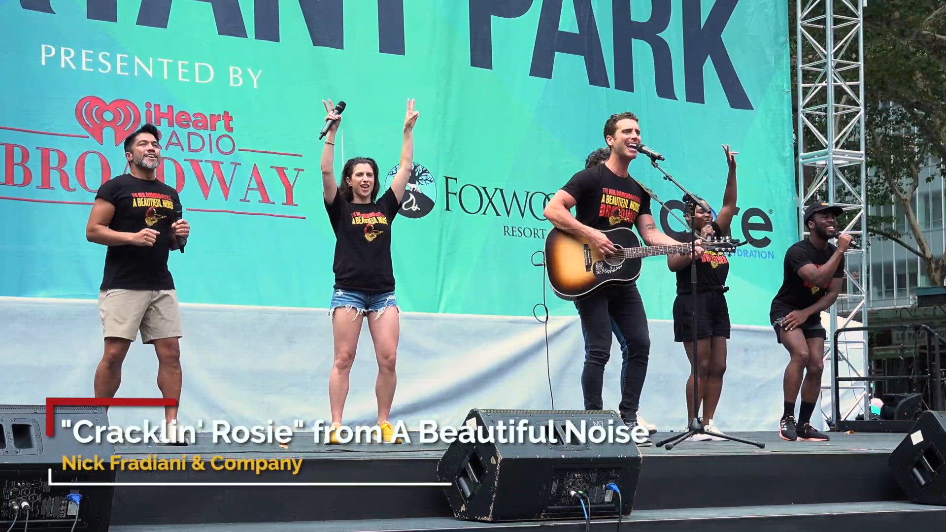 Video thumbnail for Video: Watch Highlights of MOULIN ROUGE!, SIX & More At Broadway in Bryant Park