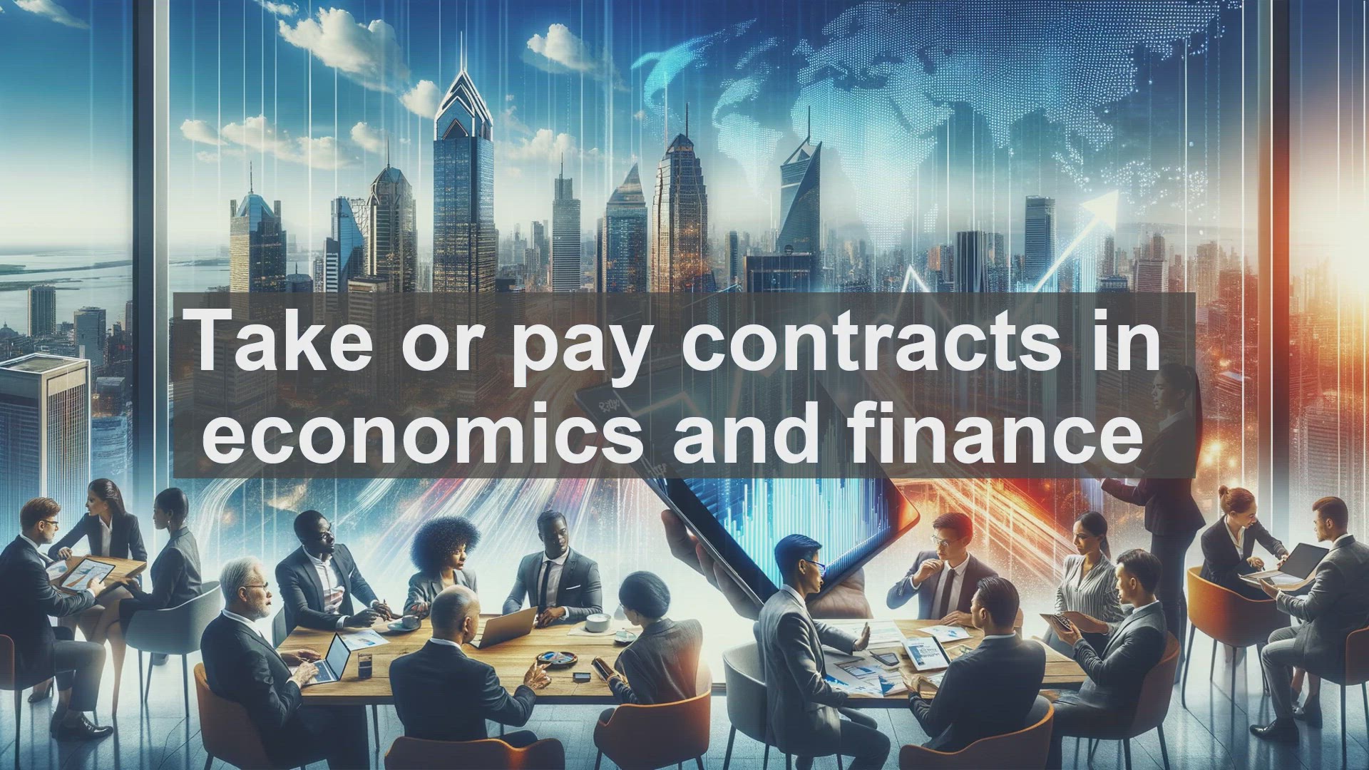 'Video thumbnail for Take or pay contracts in economics and finance'