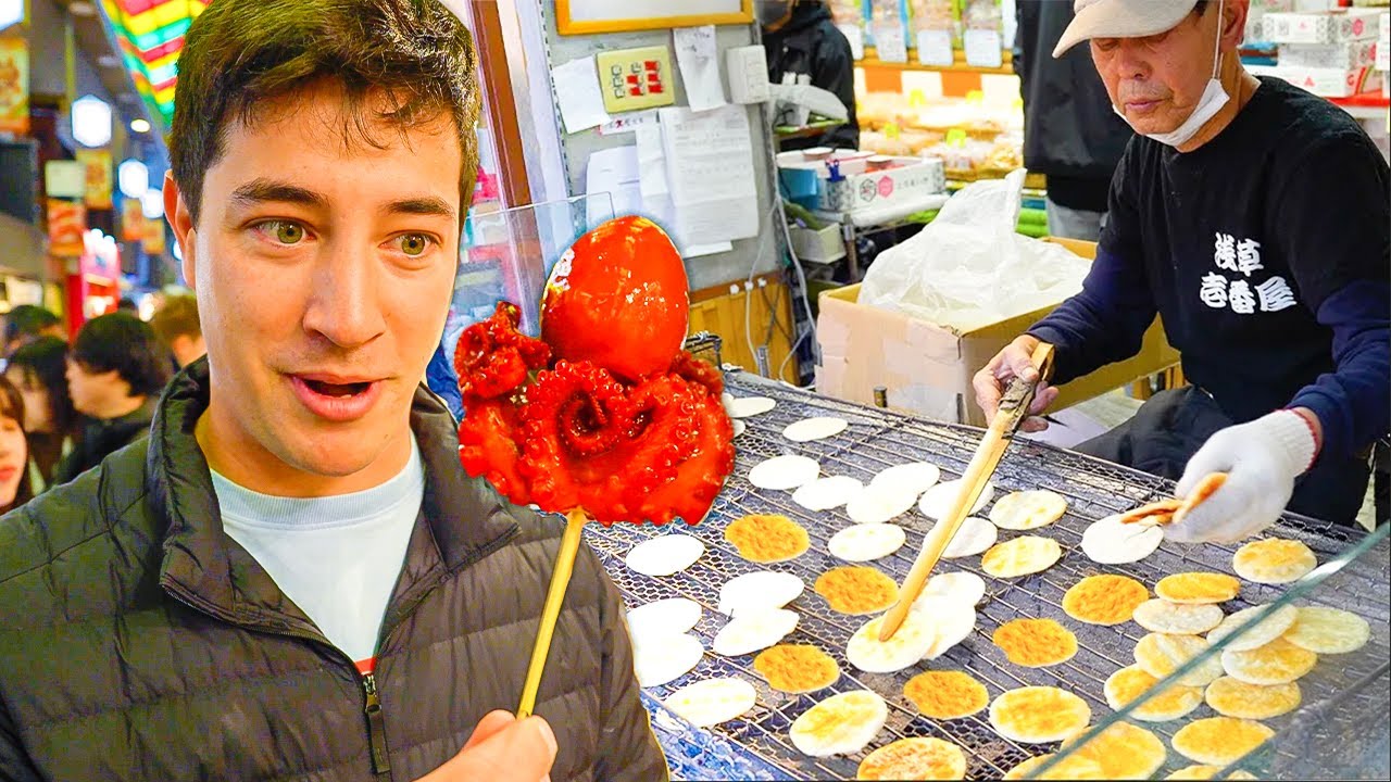 Video thumbnail for 30 Japanese Foods You MUST Try!! Tokyo Street Food to Kyoto Kaiseki! [Full Documentary]