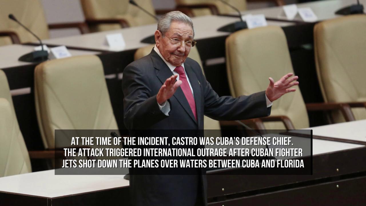 Video thumbnail for US Charges Raúl Castro Over 1996 Plane Shootdown.