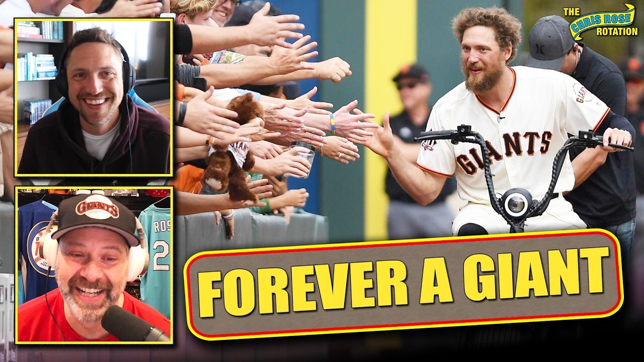 Video thumbnail for 261 | How Hunter Pence found home with the San Francisco Giants | The Chris Rose Rotation