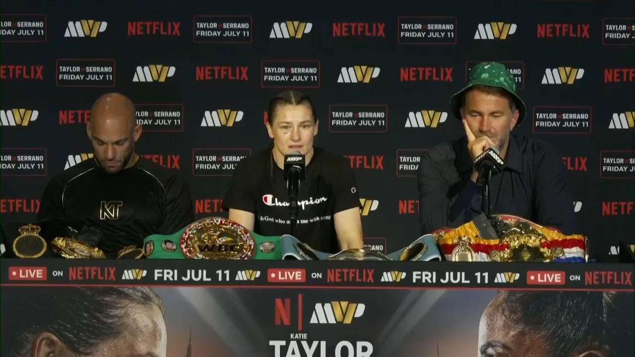 'Video thumbnail for 'A very dominant performance' - Taylor on besting Serrano for a third time in trilogy fight'