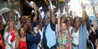 Video thumbnail for Video: A WONDERFUL WORLD Parades to Studio 54