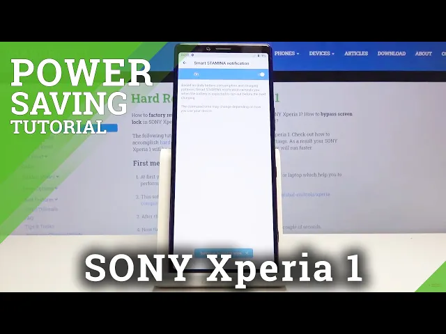 Video thumbnail for How to Enable Power Saving Mode in SONY Xperia 1 – Extend Battery Life