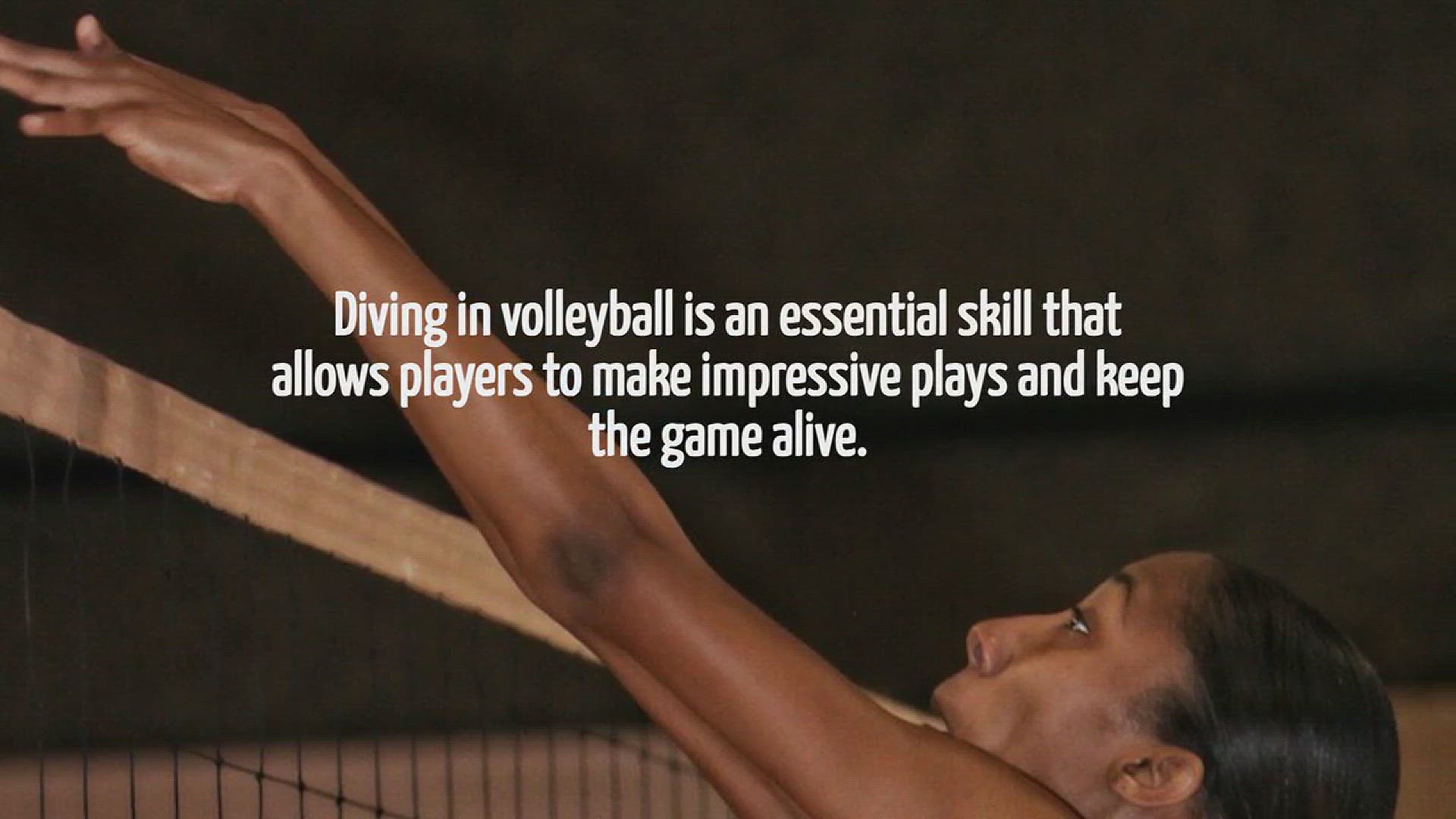 Video thumbnail for How To Dive In Volleyball