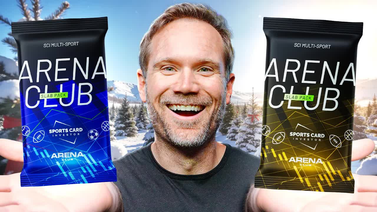 Video thumbnail for sports card investor: merry christmas arena club pack giveaway featuring football & basketball cards!