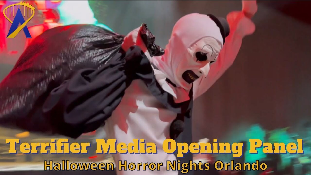 'Video thumbnail for Terrifier Media Panel at Halloween Horror Nights Orlando 2025'