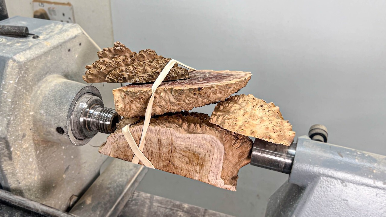 Video thumbnail for Woodturning the coolest COFFEE travel mug