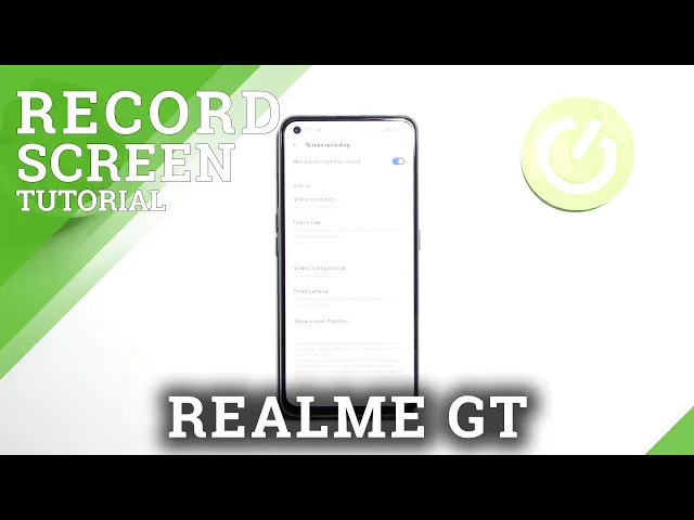 Video thumbnail for How to Switch On / Off Screen Recorder Touches in Realme GT?