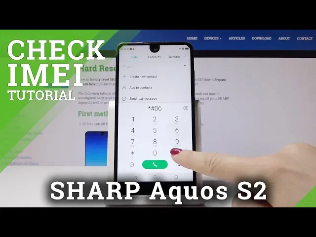 Video thumbnail for How to Locate IMEI Number in SHARP Aquos S2 - IMEI & Serial Number