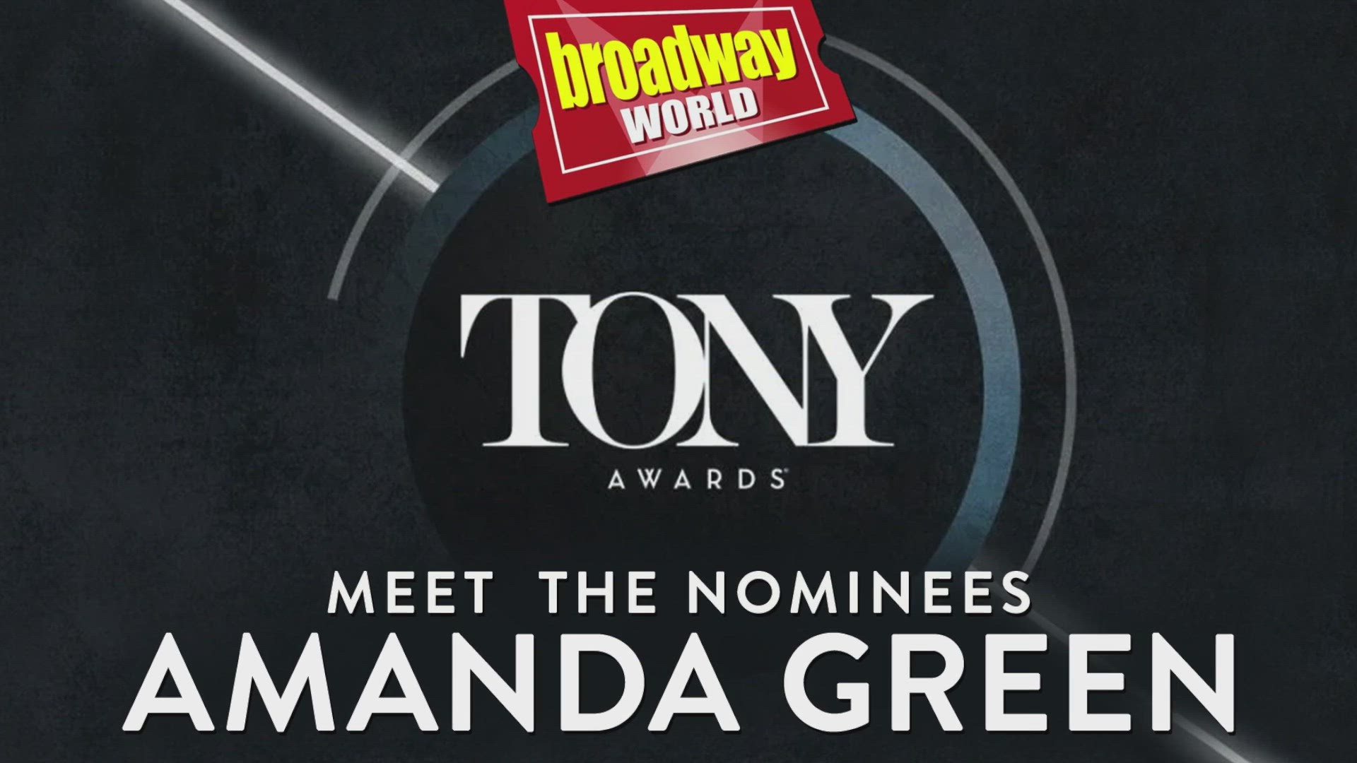 Video thumbnail for Meet the 2022 Tony Nominees: MR. SATURDAY NIGHT's Amanda Green