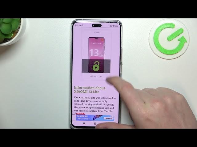 Video thumbnail for Is There Gorilla Glass on XIAOMI 13 Lite - Check Glass Protection