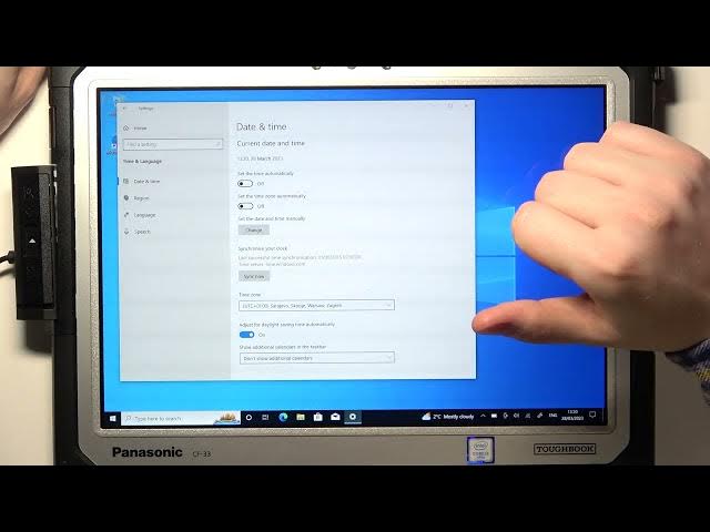 Video thumbnail for How to Adjust Date & Time on Panasonic Toughbook?