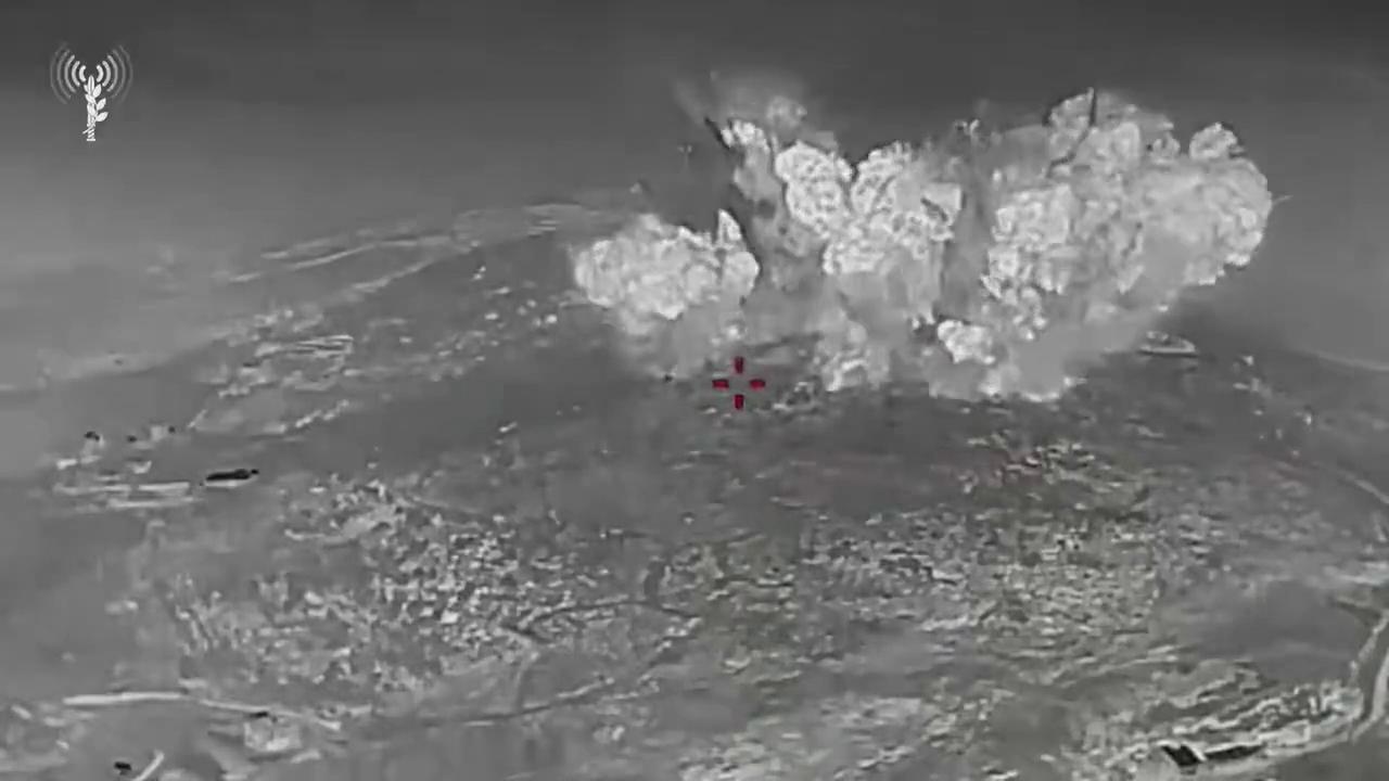 Video thumbnail for Lebanon: Israeli Forces Release Footage of Underground Infrastructure Destruction in Ali Taher Ridge.