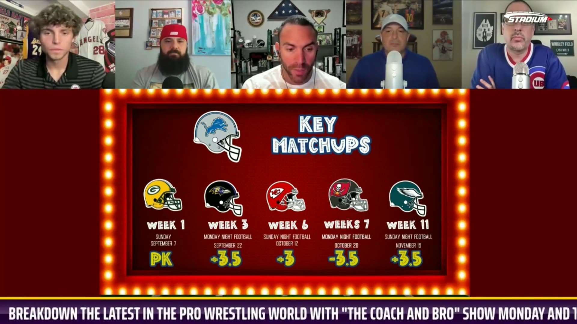 'Video thumbnail for Are the Detroit Lions Due for a Stumble This Season?'