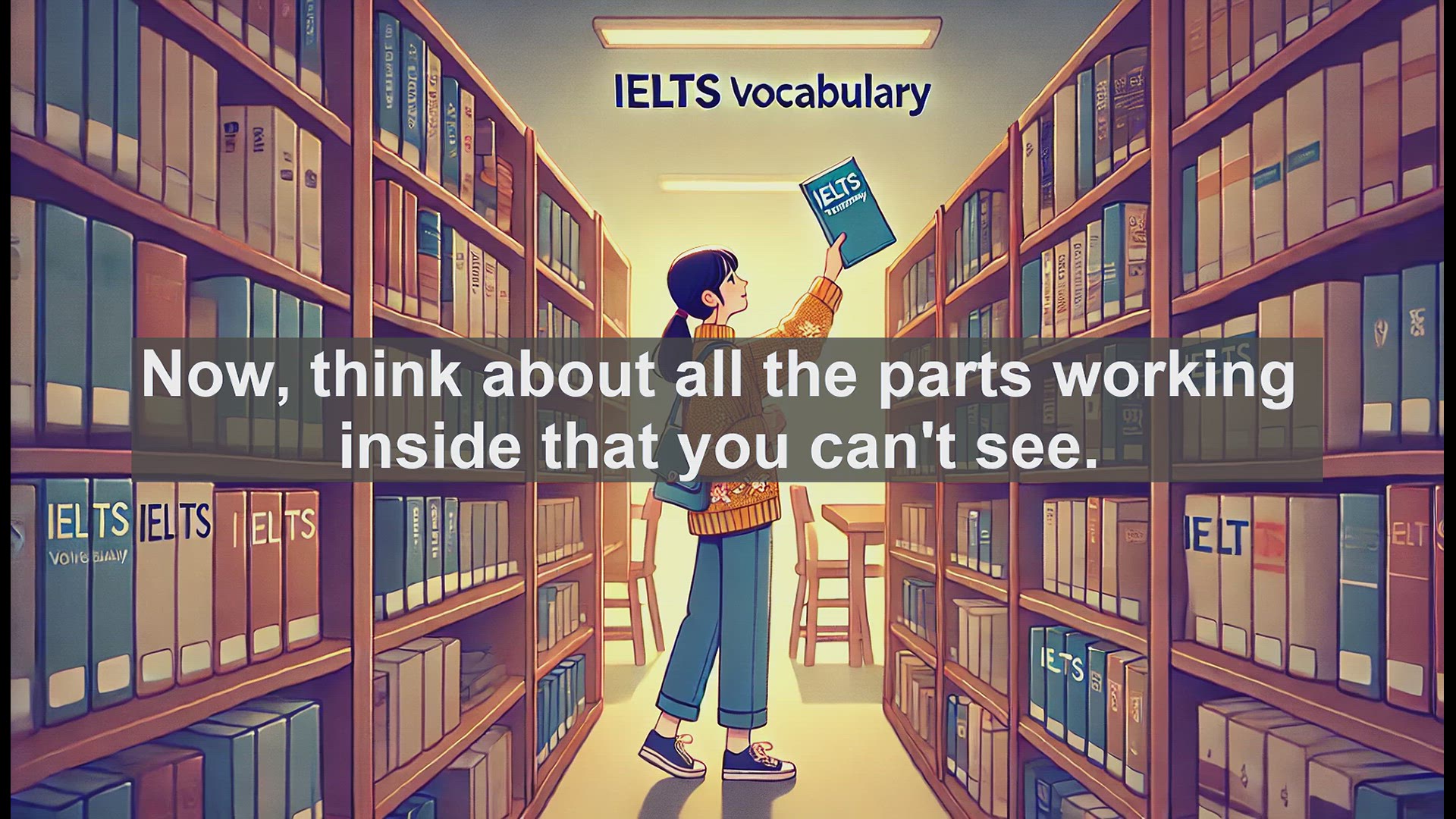 'Video thumbnail for 2500 Must Know IELTS 6.5 Vocabulary - Understanding 'Internal': Exploring What's Inside'