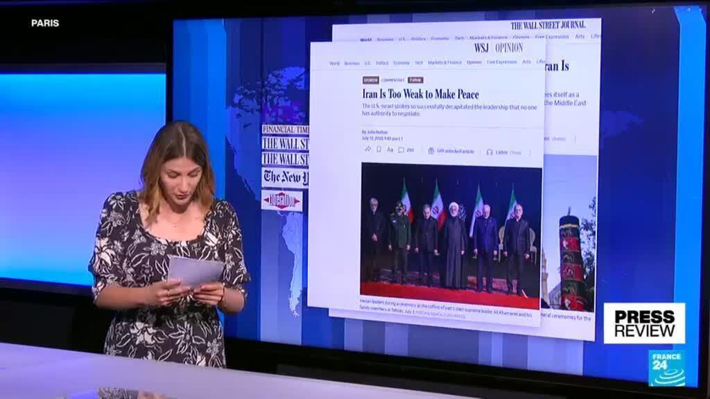 Video thumbnail for Iran: A 'regional hegemon' or simply 'too weak to make peace'?