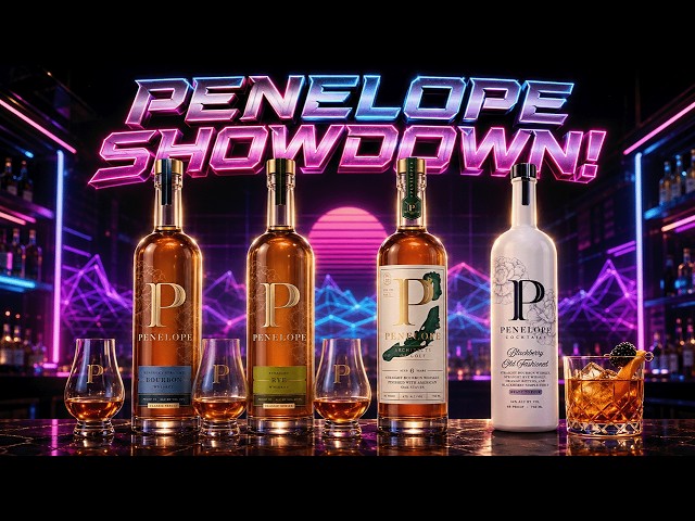 Video thumbnail for Penelope Whiskey Tasting LIVE: Classic Series Bourbon & Rye, Architects of Golf and More!