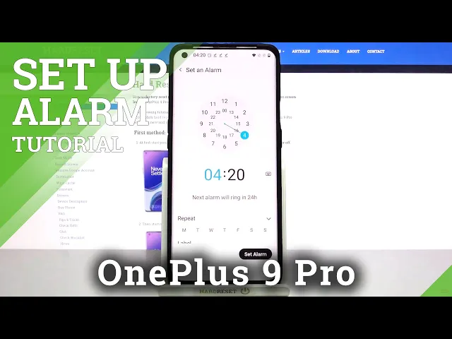 Video thumbnail for How to Set Up Alarm Clock on OnePlus 9 Pro