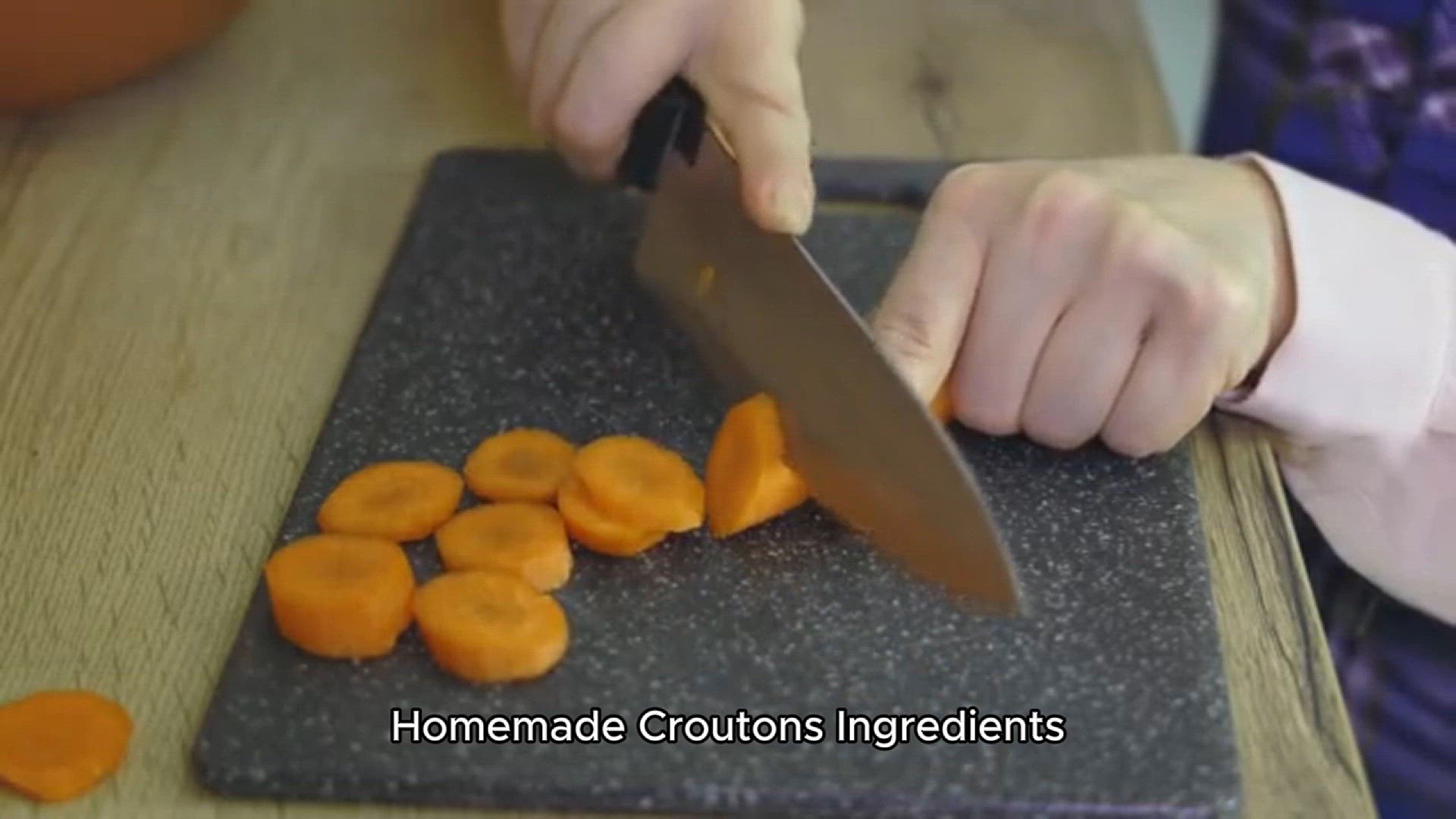Video thumbnail for Crouten recipe