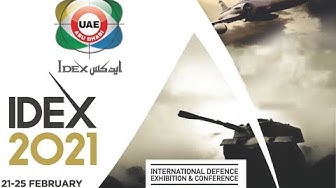 Video thumbnail for IDEX 2021 teaser defense exhibition Abu Dhabi UAE Army Recognition Official Web TV Television News