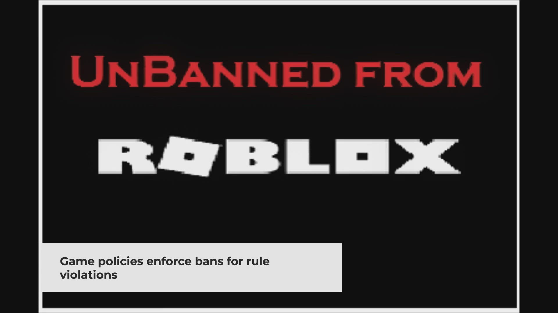Video thumbnail for How to Get Unbanned From Roblox [2022]: Easy Solutions
