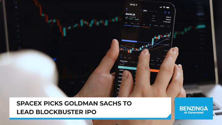 Video thumbnail for Goldman To Lead SpaceX IPO